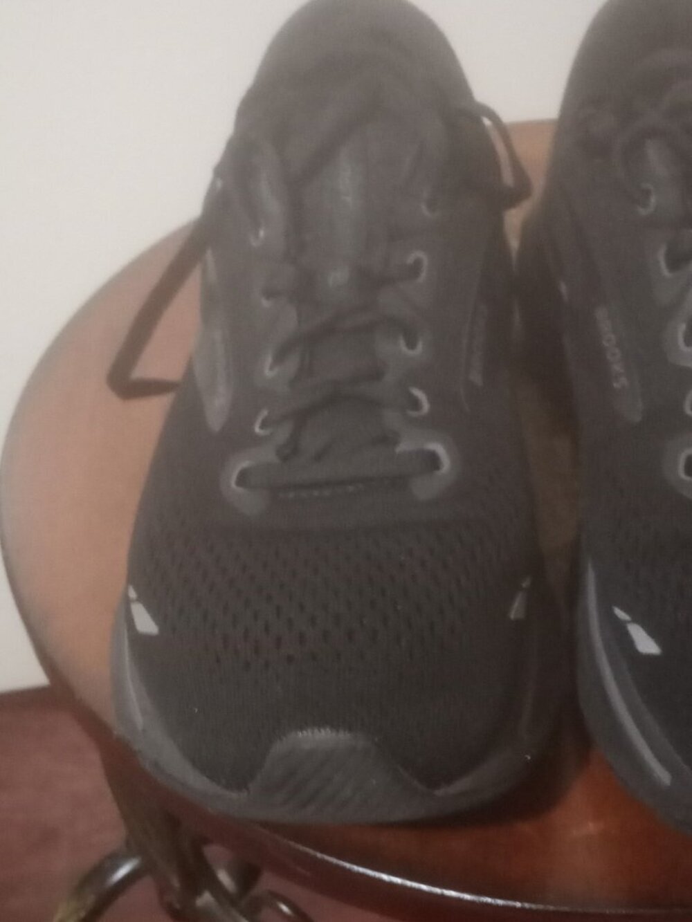 Brooks Women Ghost 15 1203801B020 Triple Black Running Shoes Sneakers Size 10 B - Picture 8 of 13